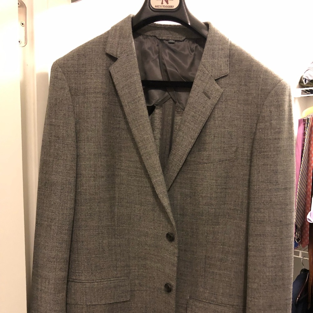 Bonobos Slim Fit 44R Grey Blazer